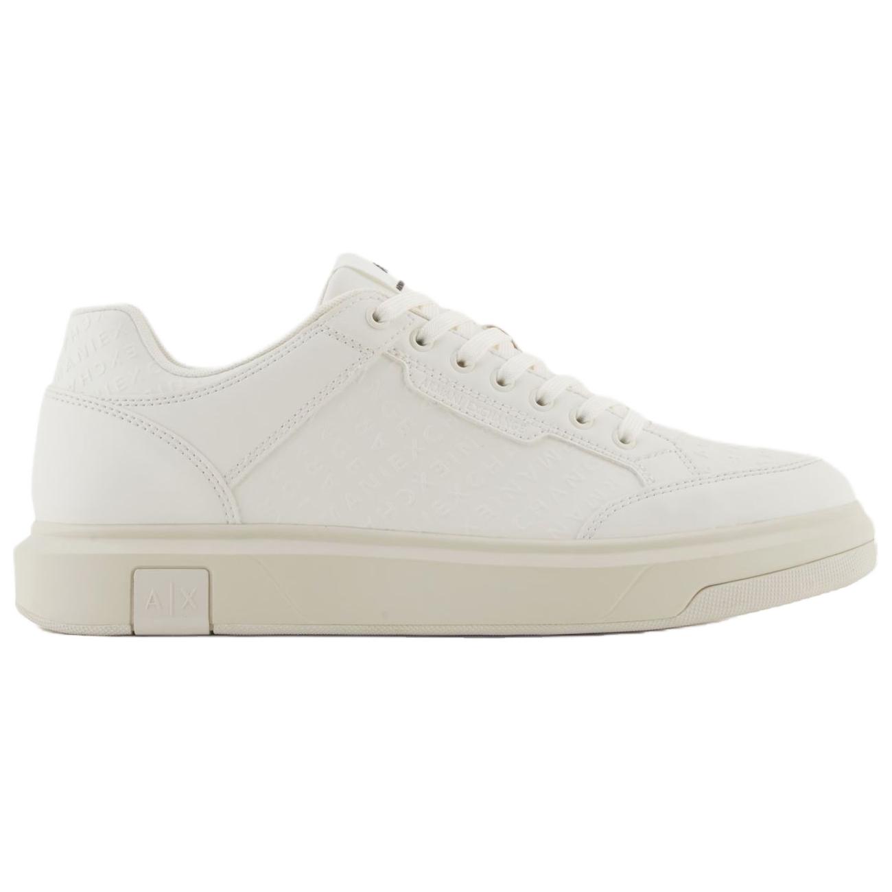 ARMANI EXCHANGEAE Low top Skateboard Shoes Men's White