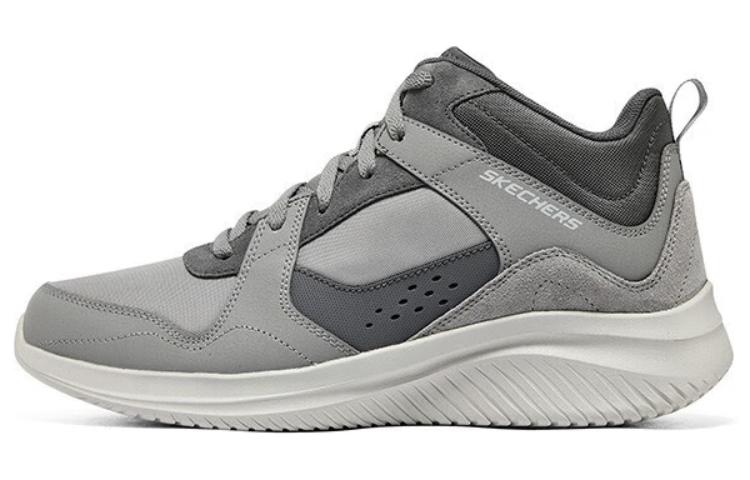 Skechers 3.0 Mid Top Casual Shoes Men's Gray