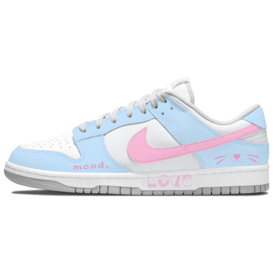 Nike Dunk Low Top Skateboard Shoes Unisex Lotus Color