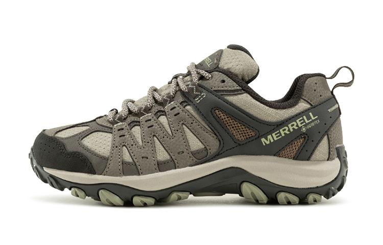 MERRELL Accentor 3 Gt Cushioned Slip-Resistant Water-Resistant Low-Top Outdoor Shoes Women's Brown Gray