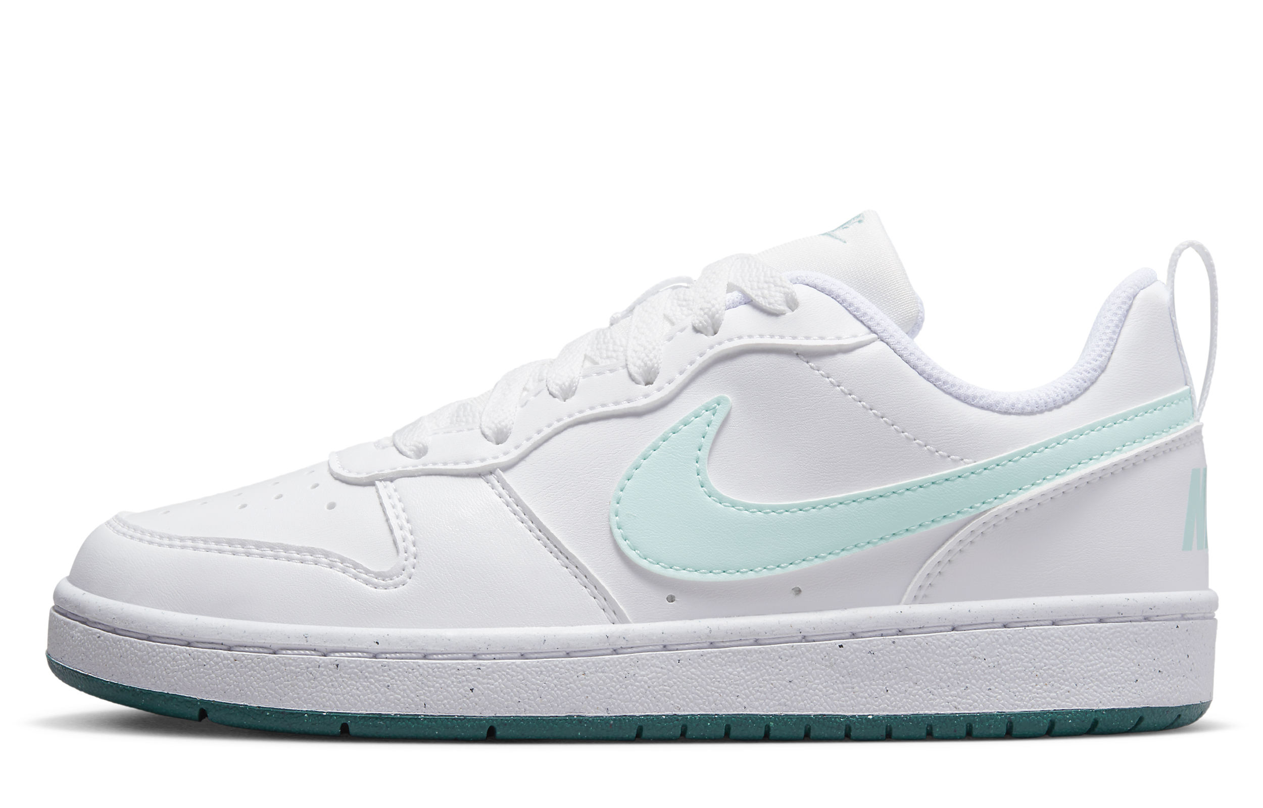 Nike Court Borough Low 2 Low top Skateboard Shoes GS Green White купить в интернет-магазине Yoocart с быстрой доставкой по России.