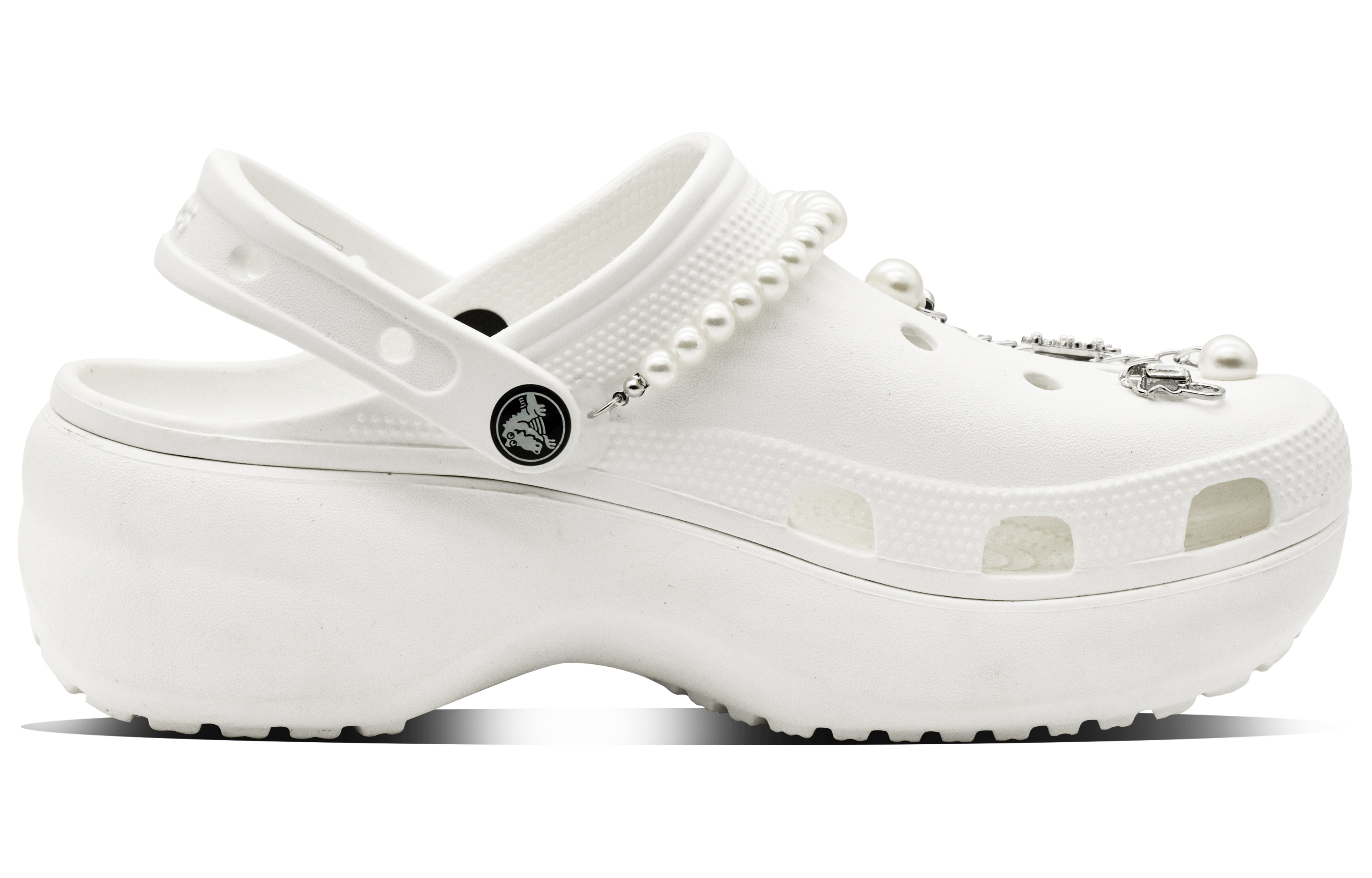 Crocs Classic Platform Clog Star Clogs Unisex White купить в интернет-магазине Yoocart с быстрой доставкой по России.