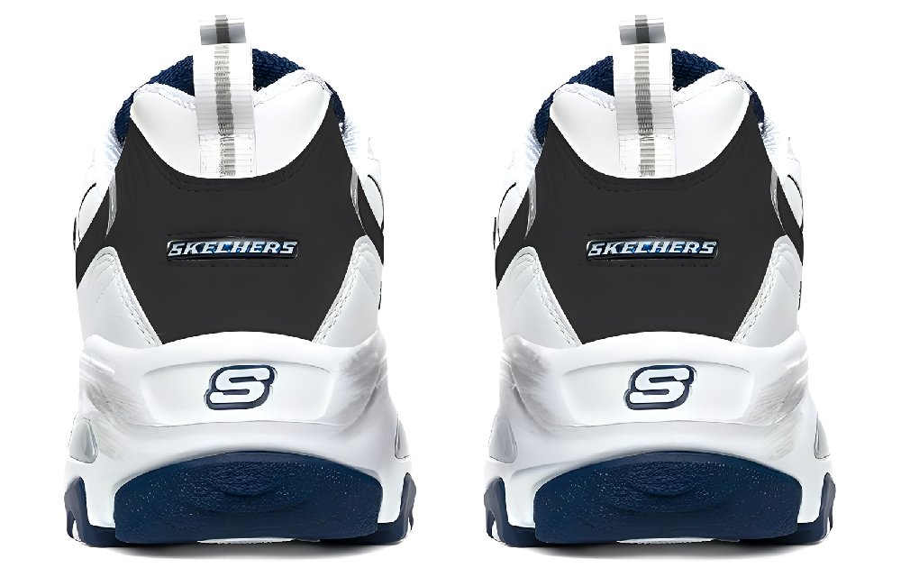 Skechers D'LITES 1.0 Low Top Chunky Sneakers Women's White