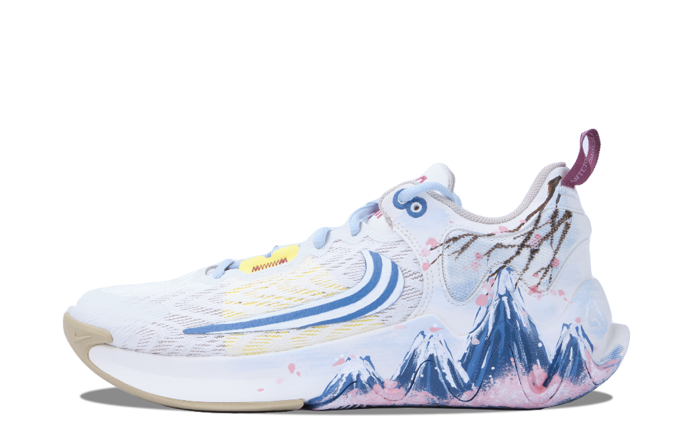 Nike Giannis Immortality 2 Basketball Shoes Unisex Low-Top White/Blue/Pink