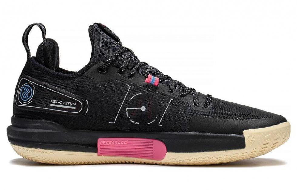 LiNing Speed 9 Premium Cushioning Anti-Slip And Wear-Resistant Coverage Support Low-Top Basketball Shoes Black