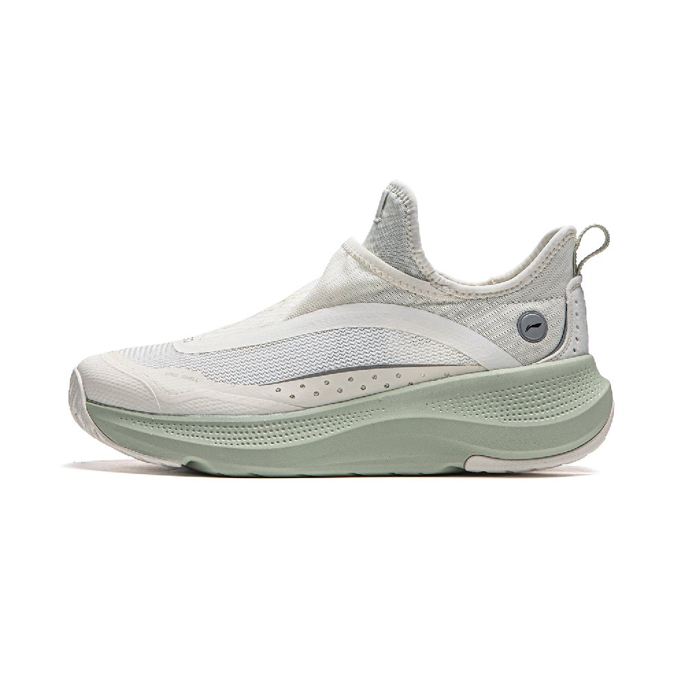 LiNing Anti Slip Wear Resistant Low Top Casual Shoes Women's Ivory