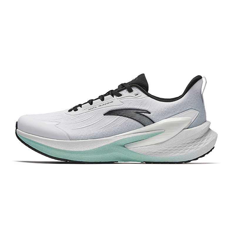 Anta Anti-Slip Wear-Resistant Low-Top Running Shoes Men's Gray Black