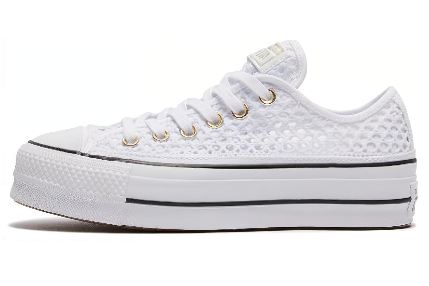 Converse Chuck Taylor All Star White Weave Low Top Women's