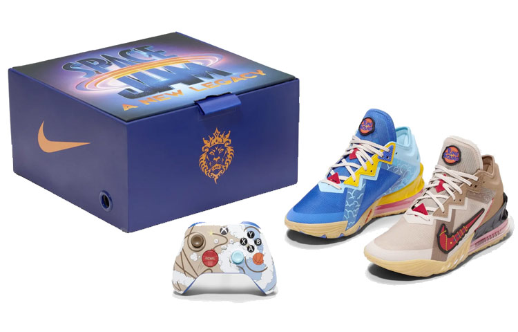 Nike LeBron 18 Low Xbox Controller Set Wile E. Vs Roadrunner Space Jam купить в интернет-магазине Yoocart с быстрой доставкой по России.