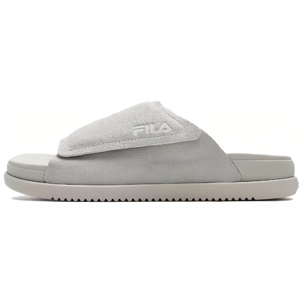 FILA CARPET Slip Resistant Abrasion Resistant Slide Slippers Men's Gray