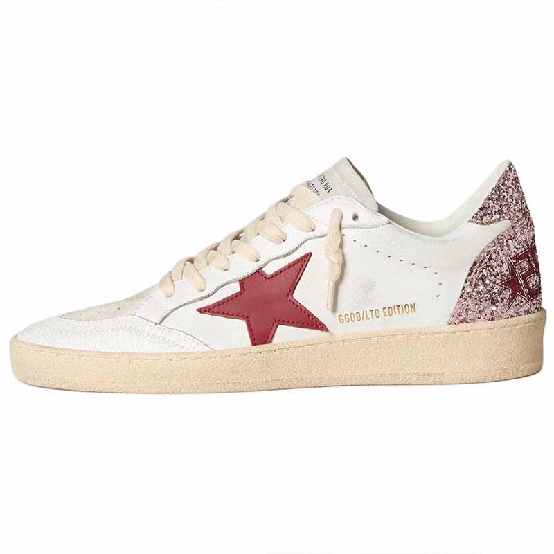 Golden Goose Ball Star Low top Skateboard Shoes Women's White