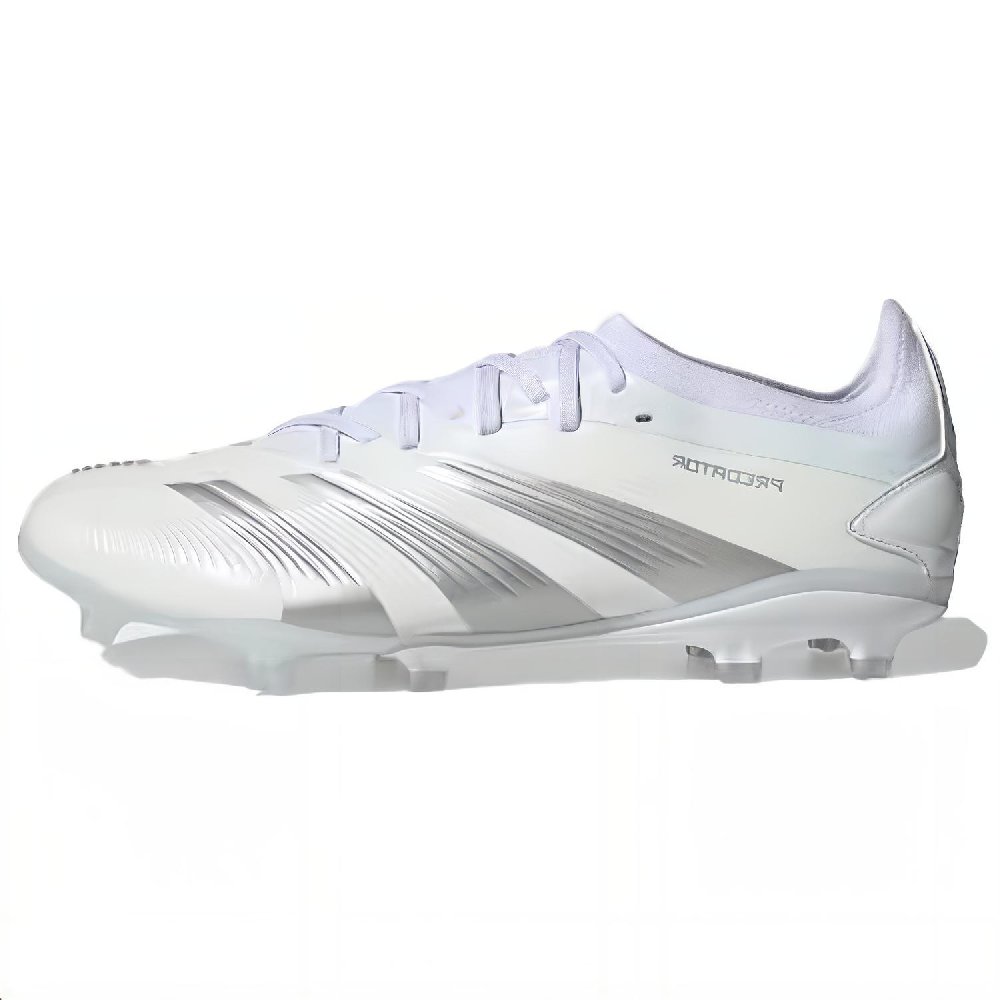 Adidas Predator 24 Pro Fg Cloud White Silver Metallic
