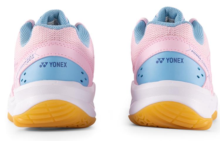 YONEX Power Cushion Anti-Slip And Wear-Resistant Coverage Low-Top Badminton Shoes Women's Pink Blue