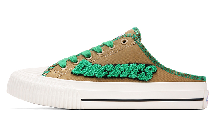 Dickies Anti Slip Wear Resistant Low Top Canvas Shoes Women's Umber