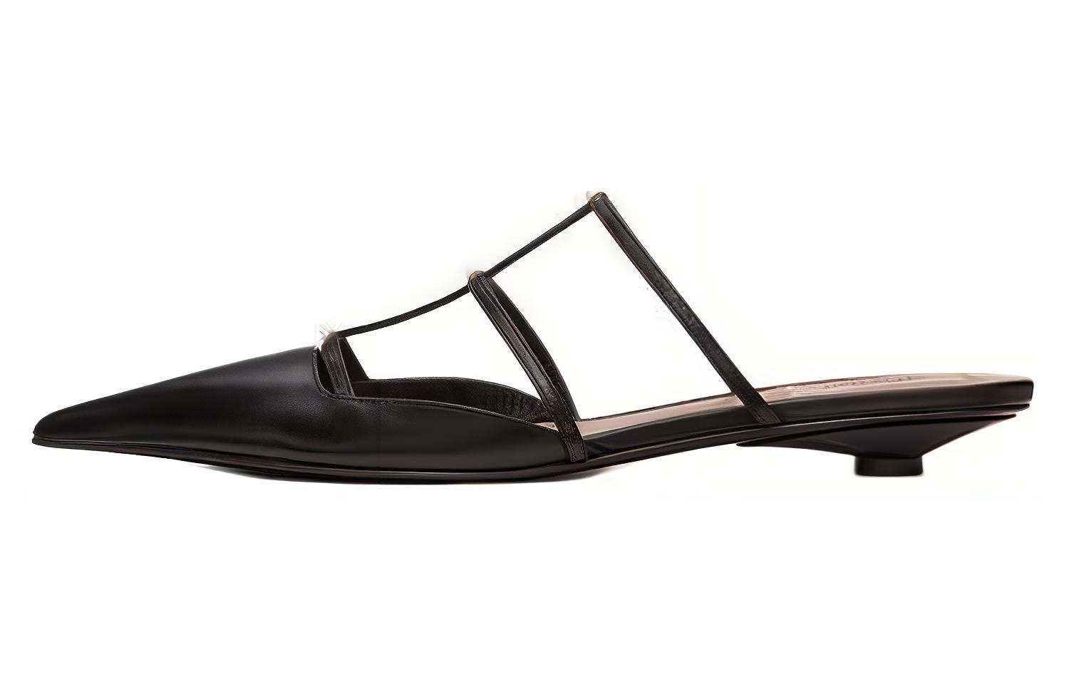 Valentino Garavani Rockstud Wispy Pointed Toe Mules Women's