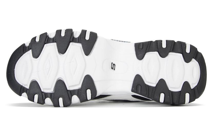 Skechers Sport D'Lites 2.0 Shoes 'Black White' Women's