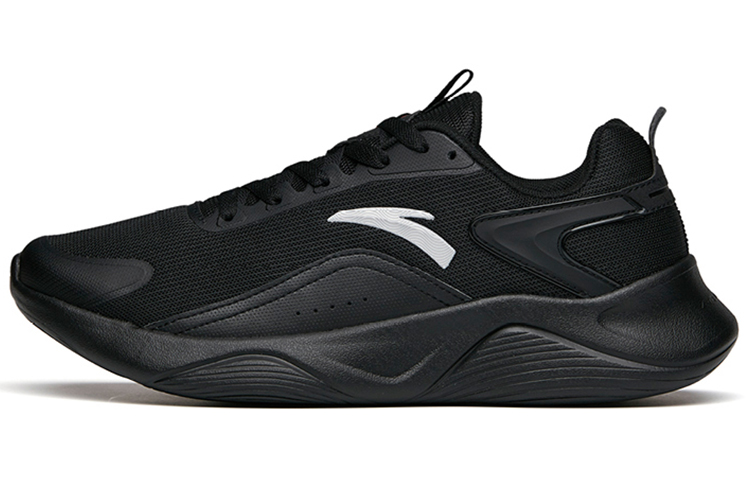Anta Low-Top Casual Shoes Men's Pure Black