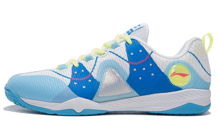 LiNing Overlay Low-Top Training Shoes Unisex White Blue