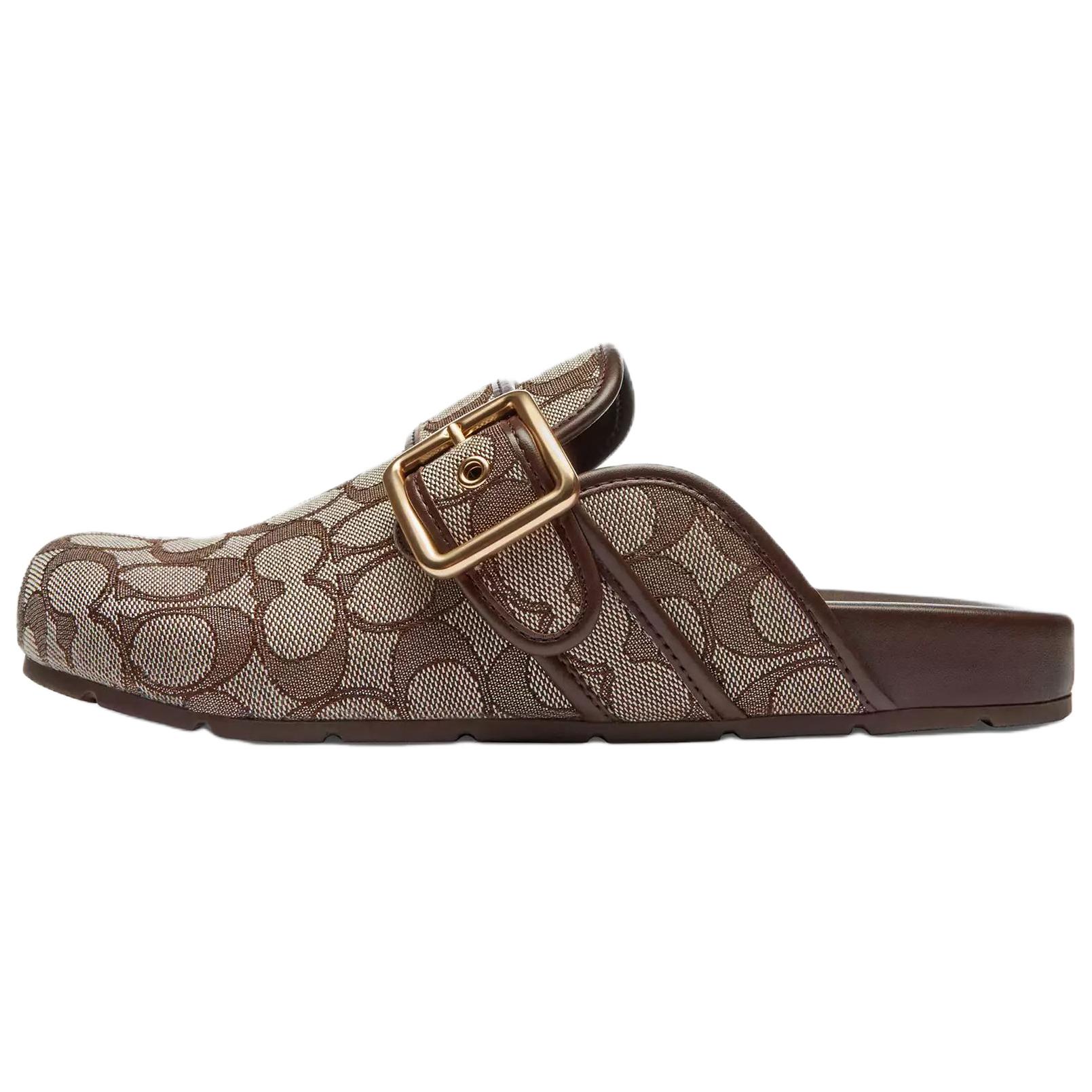 COACH Closed Toe Slippers Women's Brown купить в интернет-магазине Yoocart с быстрой доставкой по России.