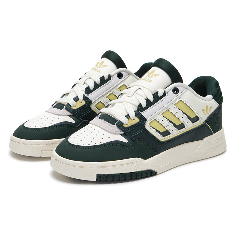 Adidas Originals Drop Step Anti-Slip Wear-Resistant Low-Top Skateboard Shoes Unisex Green White купить в интернет-магазине Yoocart с быстрой доставкой по России.