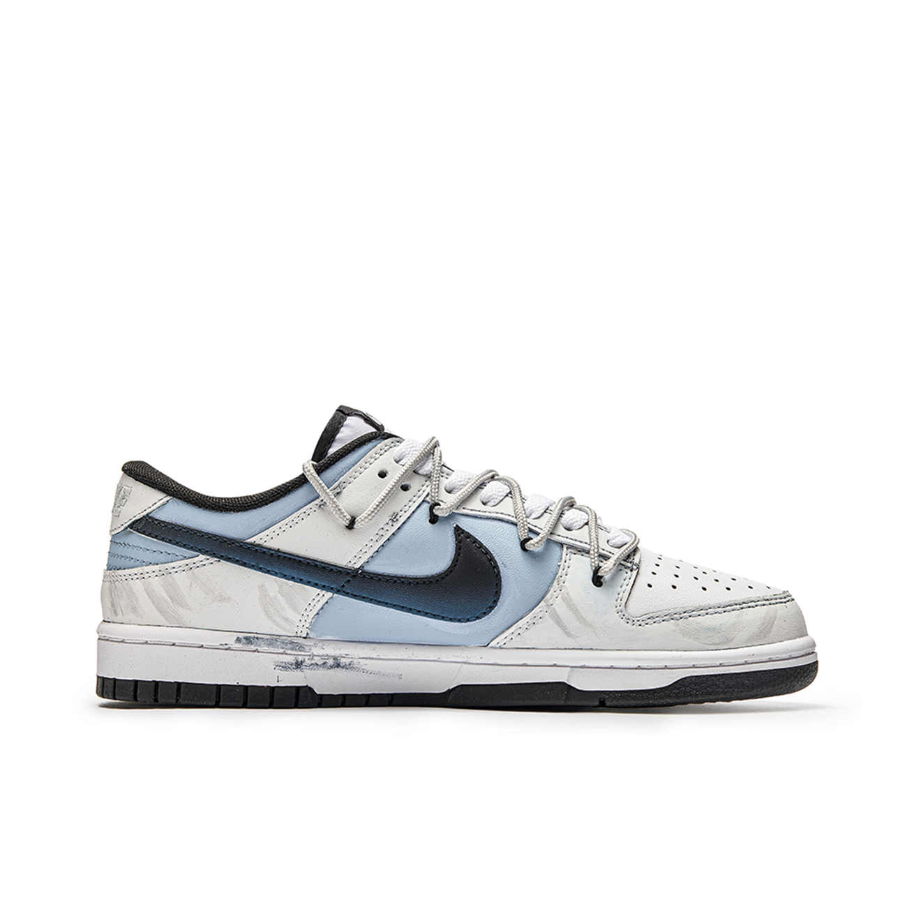 Nike Dunk Skateboard Shoes Women's Low top White/Blue
