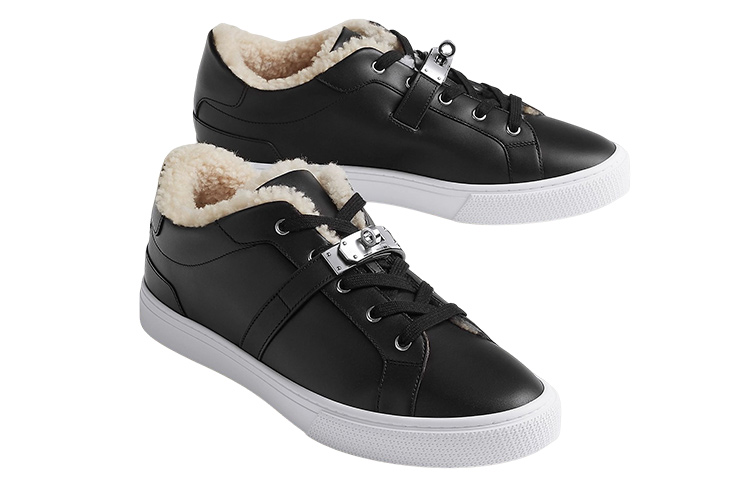 HERMES Low Top Stylish Skateboarding Shoes Men's Black купить в интернет-магазине Yoocart с быстрой доставкой по России.