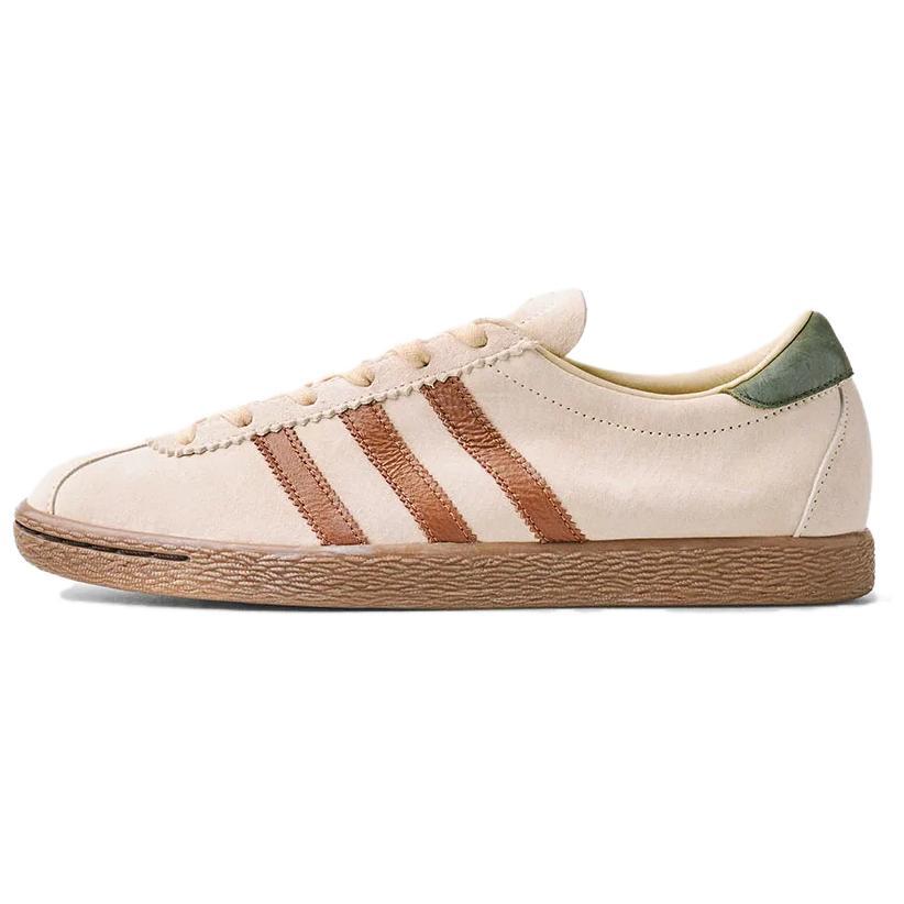 Adidas Originals Tobacco Anti-Slip Wear-Resistant Low-Top Skateboard Shoes Unisex Beige
