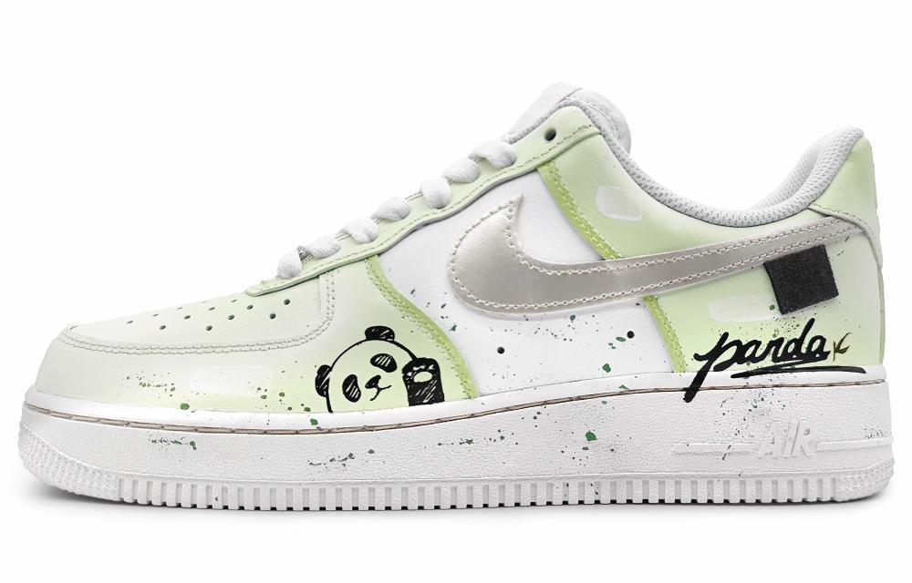 Nike Air Force 1 07 Coverage Warm Low-Top Skateboard Shoes Men's Green Gray