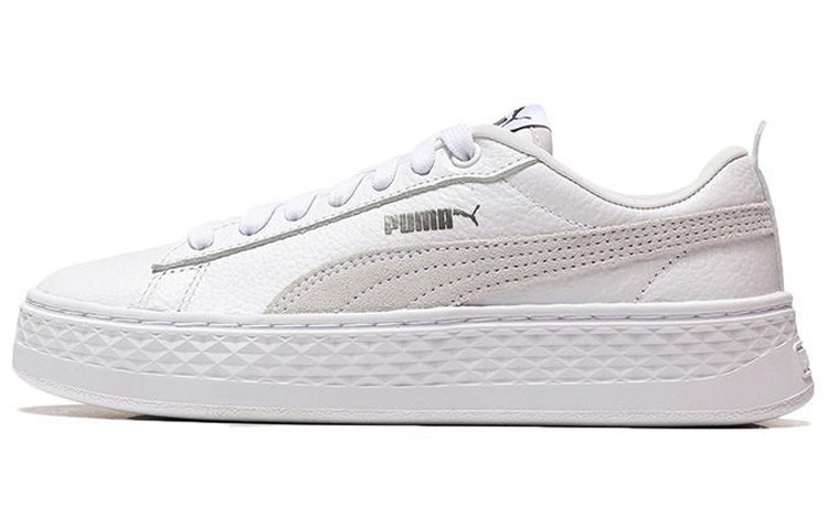 PUMA Smash Platform Low 'White' Women's