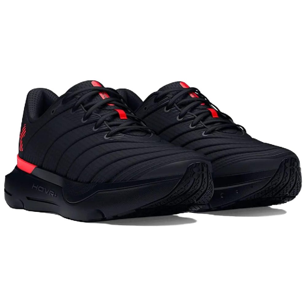 Under Armour Infinite Pro Anti Slip Wear Resistant Low Top Long Distance Running Shoes Unisex Black
