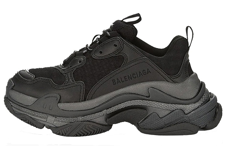 Balenciaga Women's Triple S Sneaker 'Black'
