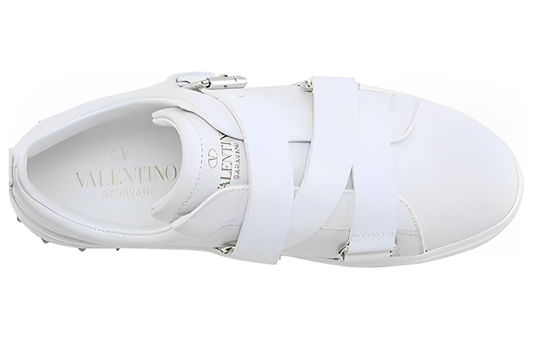 Valentino Low-Top Skateboard Shoes Women's White