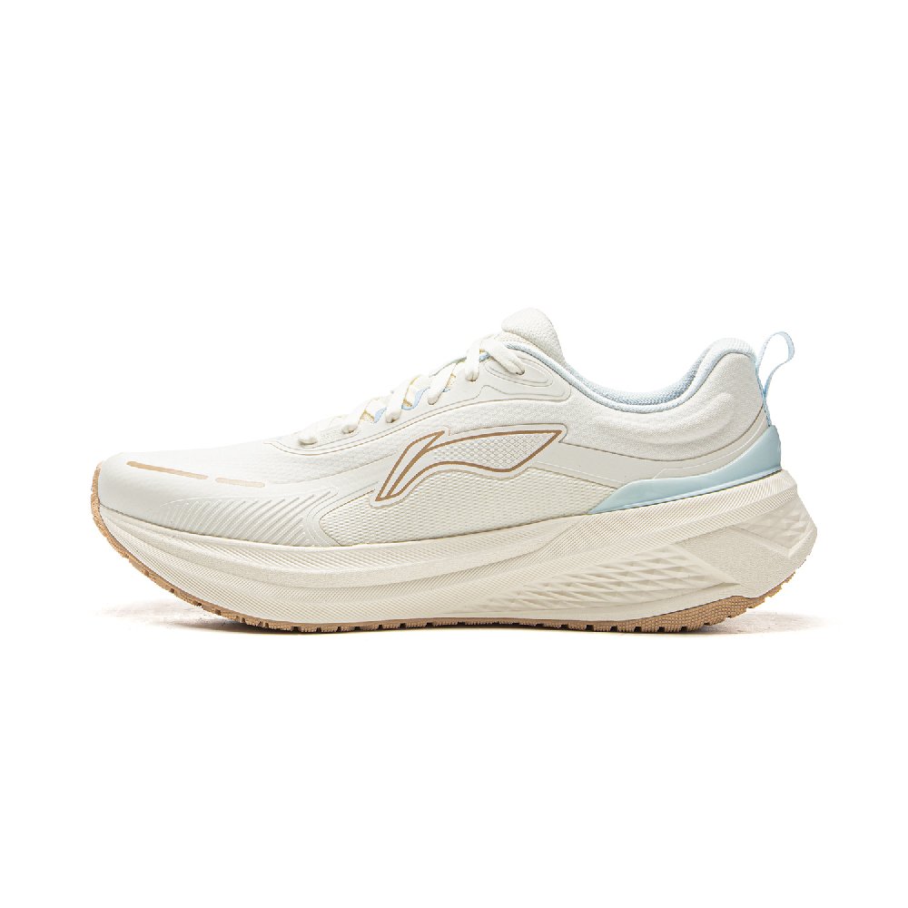 LINING Wuyue 3.0 Protective Edition Running Shoes Women's Low top Ecru