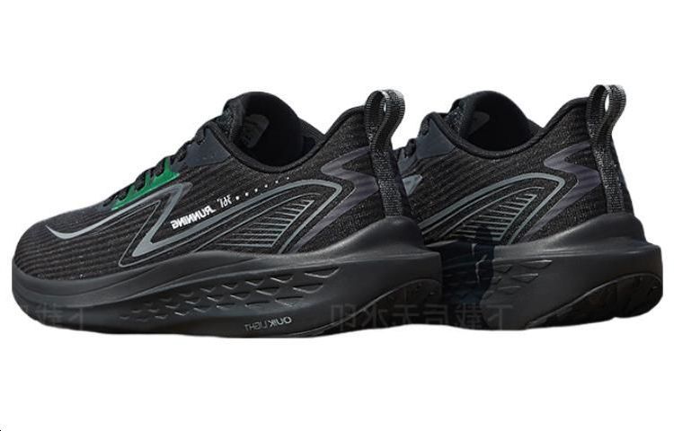 361° Cushioning, Wear Resistant Low Top Running Shoes Men's Black