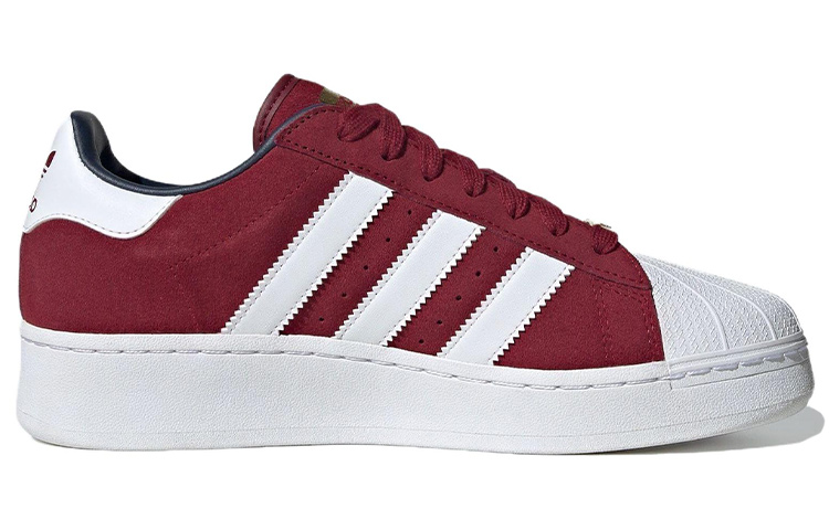 Adidas Superstar Xlg Collegiate Burgundy White купить в интернет-магазине Yoocart с быстрой доставкой по России.