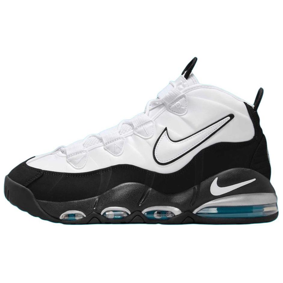 Nike Air Max Uptempo 95 Mid Top Basketball Shoes Unisex White Black