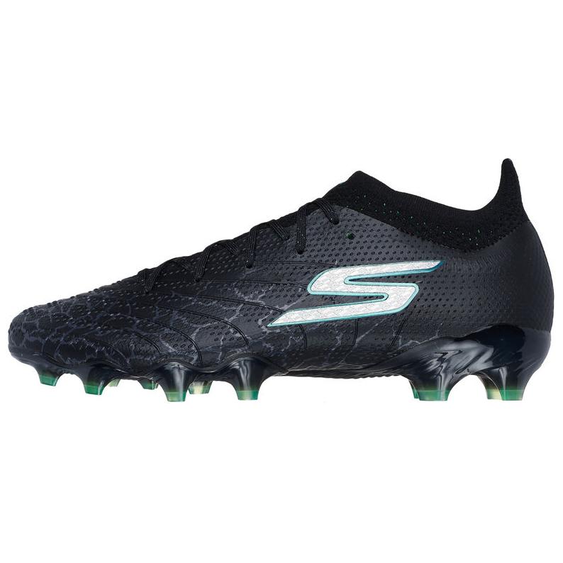 Skechers SKX 01 - 1.5 ELITE Anti-Slip Wear-Resistant Soccer Shoes Unisex Black Silver