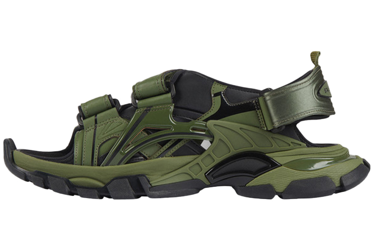 Balenciaga Track Sandal Kaki