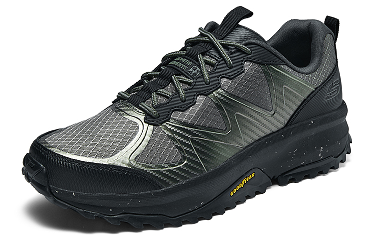 Skechers Low-Top Outdoor Shoes Men's Olive Black