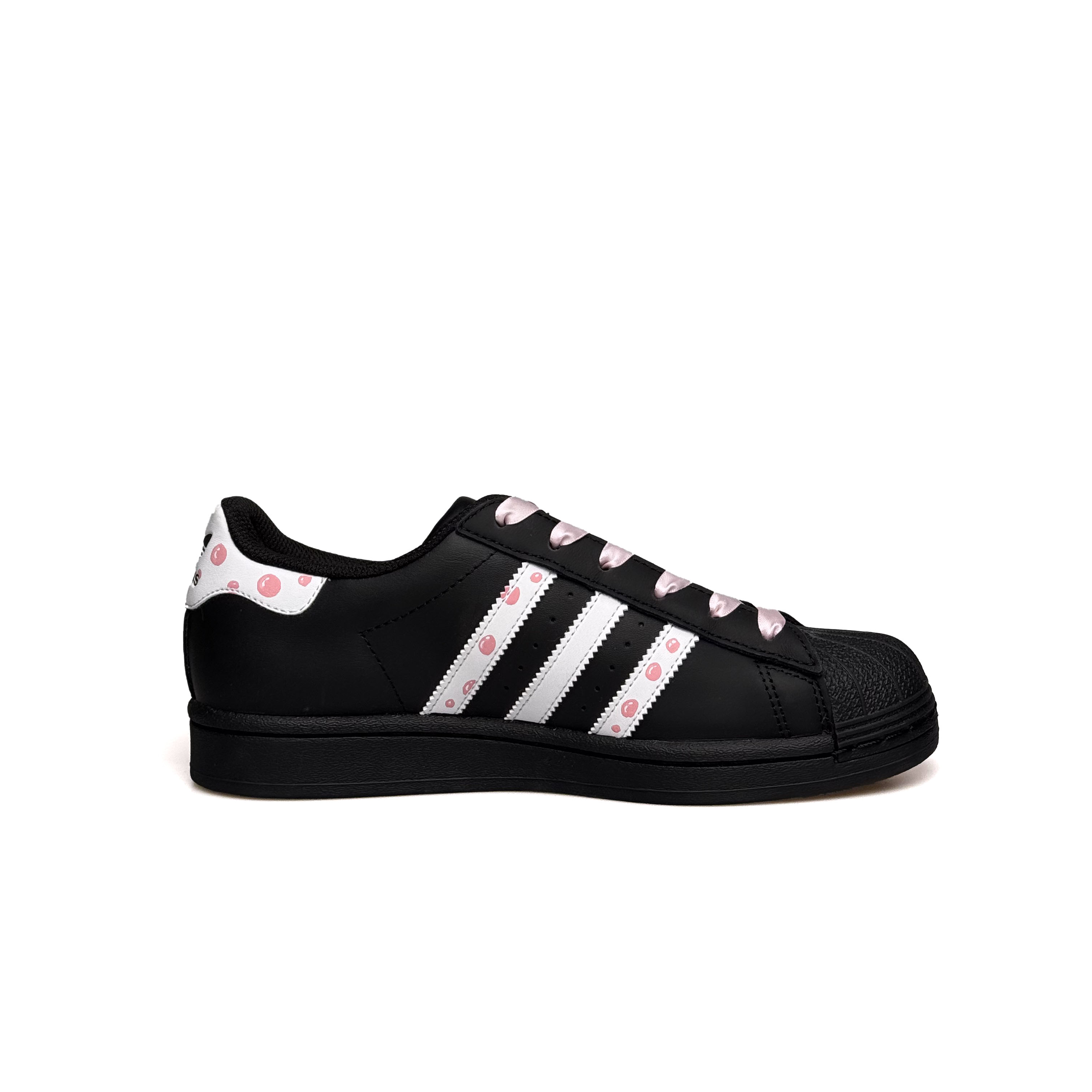 Adidas Originals SUPERSTAR Low Top Skateboard Shoes Unisex Black White Pink купить в интернет-магазине Yoocart с быстрой доставкой по России.
