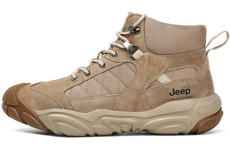 Jeep Short Outdoor Boots Men's Sand