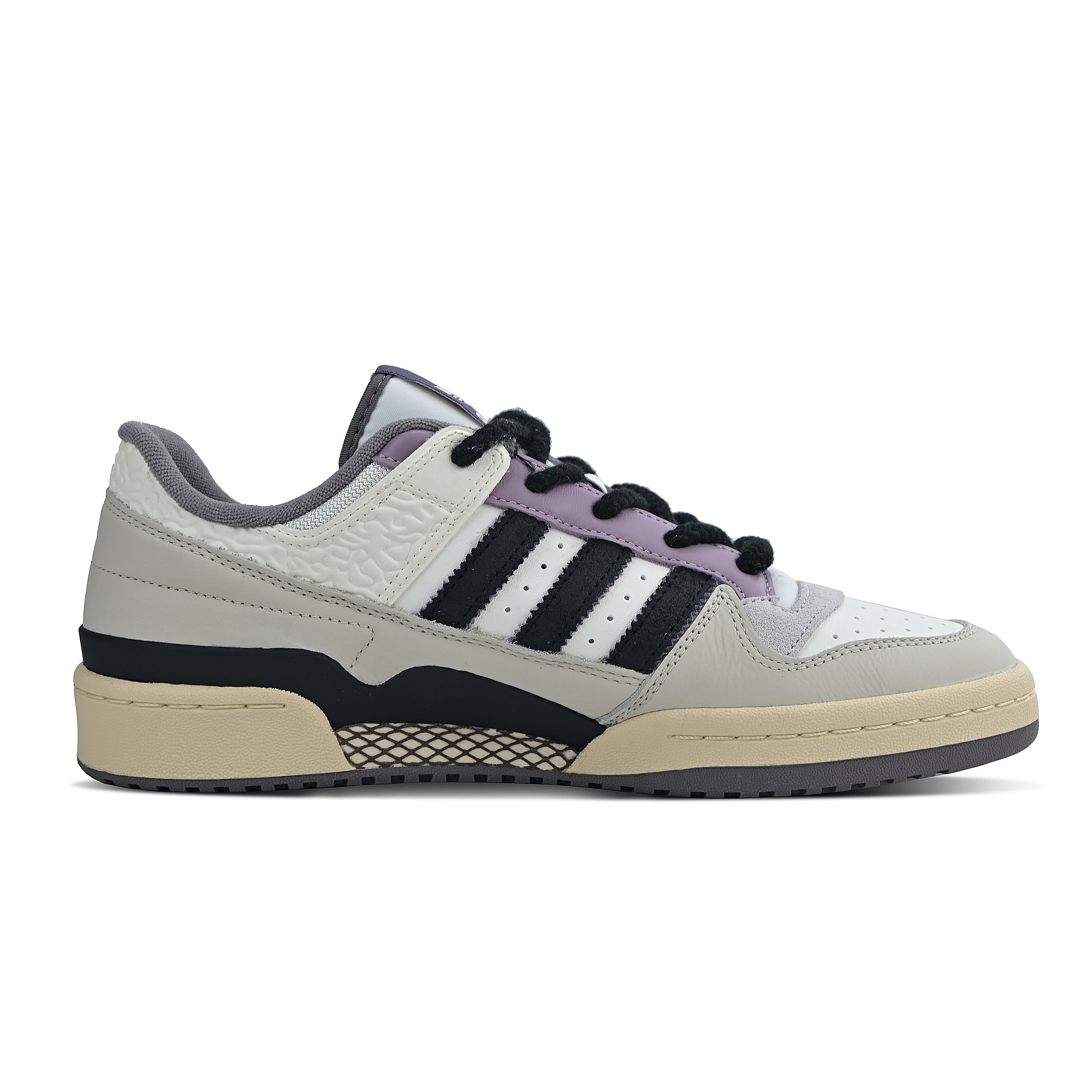 Adidas Originals FORUM CL Abrasion Resistant Low top Skateboard Shoes Unisex Black White