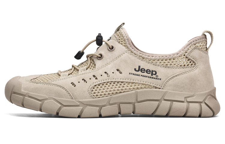 Jeep Low-Top Outdoor Shoes Men's Sand