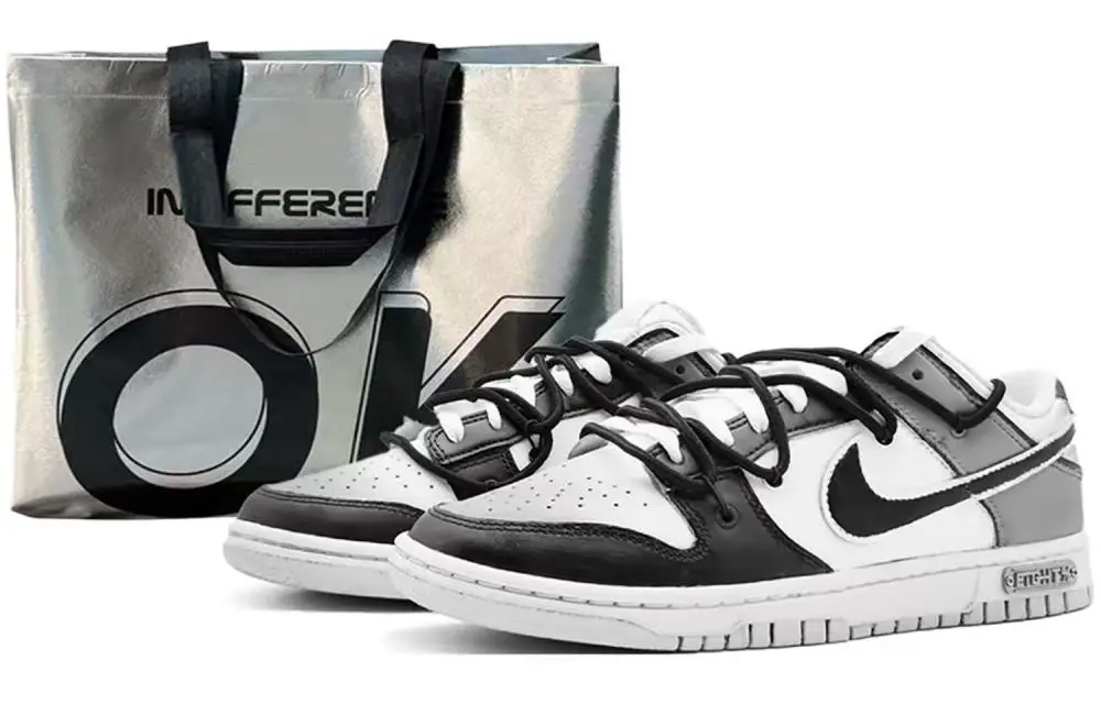Nike Dunk Skateboard Shoes Men's Low top Gray
