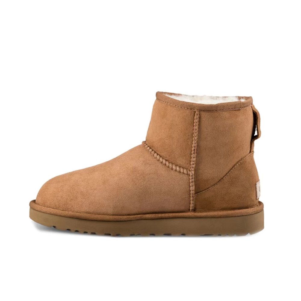 UGG Xiao Yu's House Ido Warm And Wear-Resistant Short Snow Boots Women's Caramel