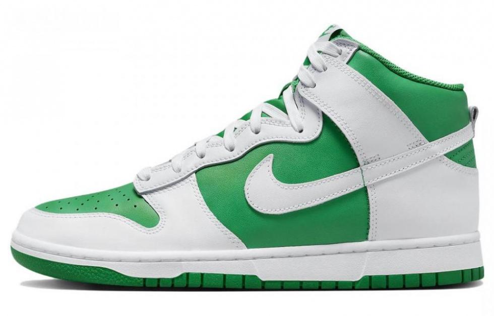 Nike Dunk High Stadium Green White