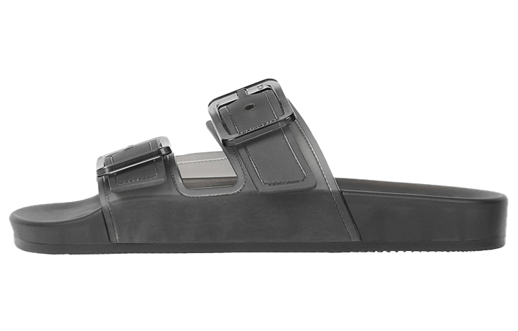 Balenciaga Mallorca Sandal Clear Black