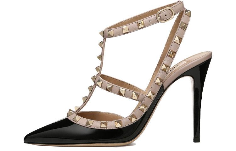 Valentino Garavani Rockstud 100mm Caged Pumps