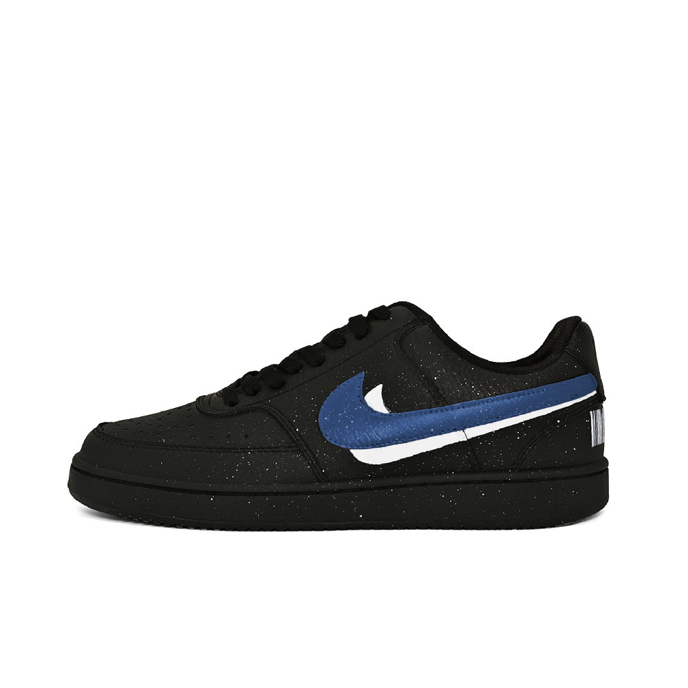 Nike Court Vision Wear-resistant And Lightweight Low-Top Skateboard Shoes Unisex Black