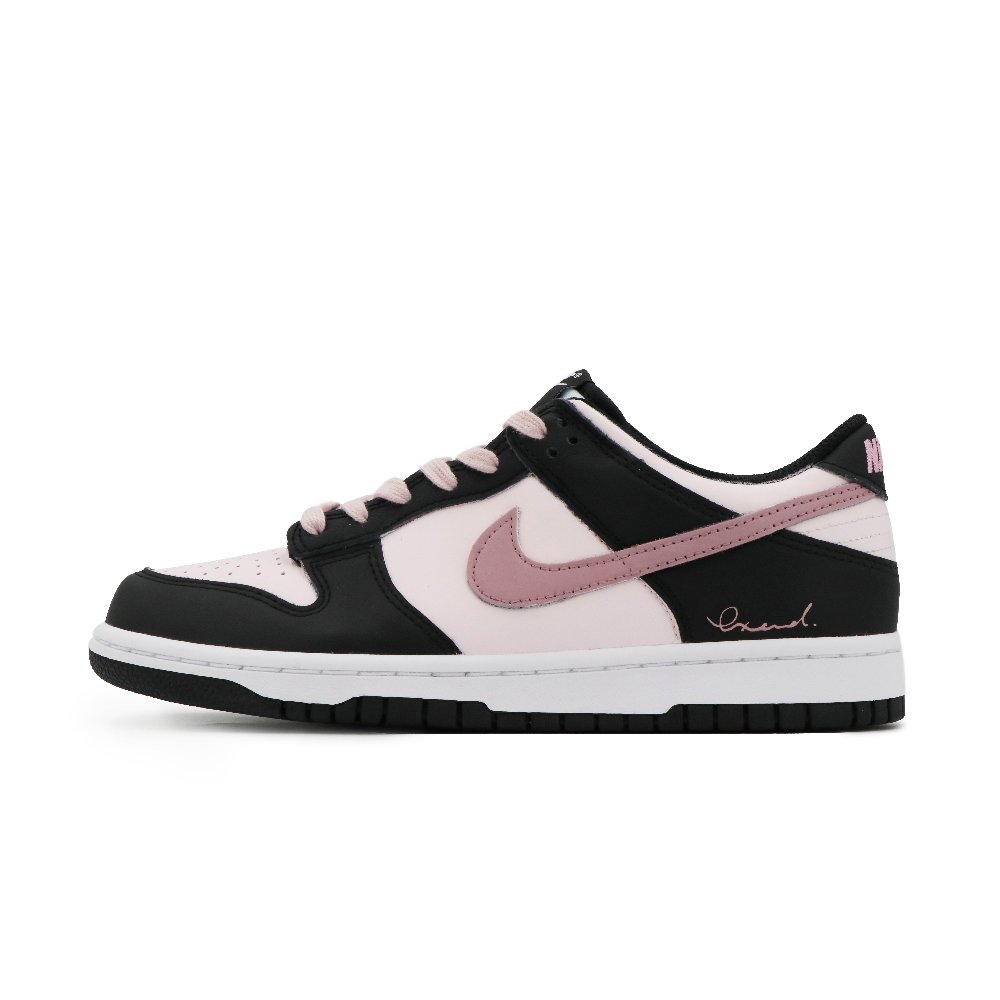 Nike Dunk Slip Resistant, Abrasion Resistant, And Balanced Low Top Skateboard Shoes Women's Black Pink